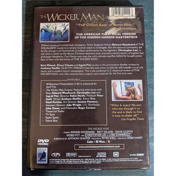 The Wicker Man DVD - Picture 2 of 3